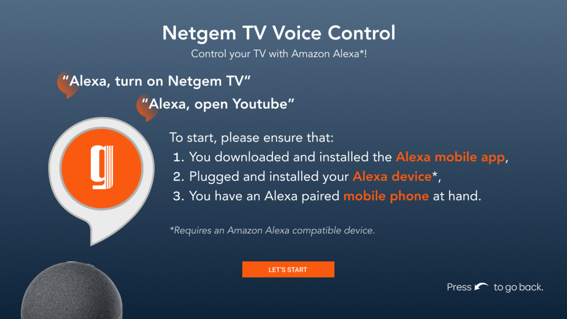 How do i set up best sale alexa to turn on my tv